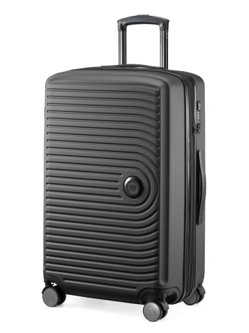 Hauptstadtkoffer Mitte - Mittelgroßer Koffer Trolley Reisekoffer TSA, 68cm, 4 Rollen, 88 L in Graphite