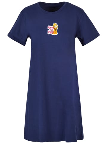 F4NT4STIC T-Shirt Kleid Wickie Know Your Power in lightnavy