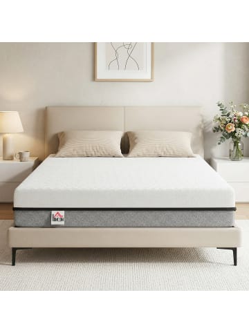 HOMCOM Matratze in Grau 200L x 90B x 20H cm
