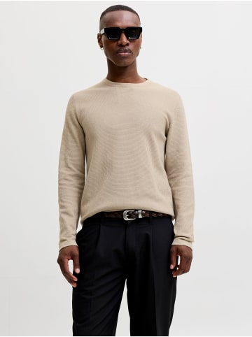 Jack & Jones Strickpullover in Feather Gray