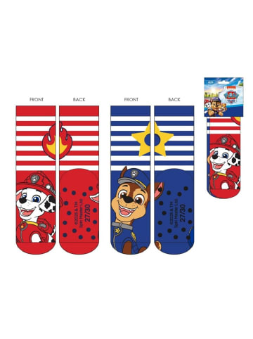 Paw Patrol 2-Paar Anti-Rutsch-Socken Strümpfe 31/34