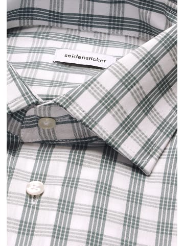 Seidensticker Business Hemd Slim in Grün