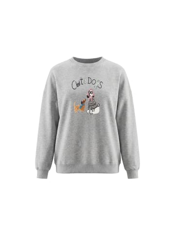 myMo Women Sweatshirt in Grey