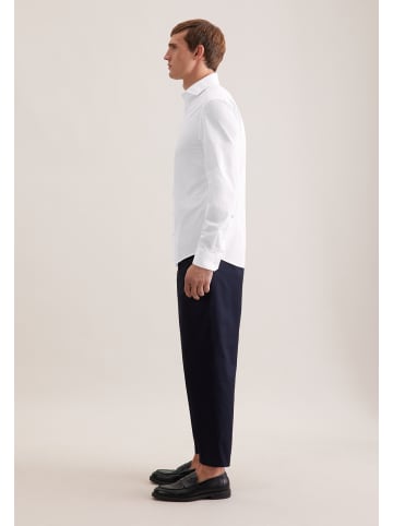 Seidensticker Casual Hemd Slim in Weiß