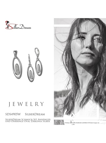 SilberDream Schmuckset Anhänger 925 Sterling Silber