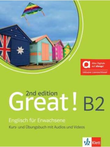 Klett Verlag Buch - Great! B2, 2nd edition - Hybride Ausgabe allango, m. 1 Beilage