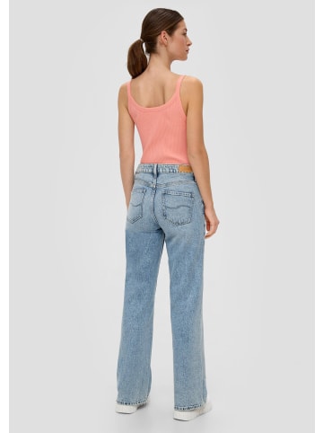 QS T-Shirt in 2108_pfirsich