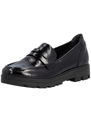rieker Business Slipper in schwarz