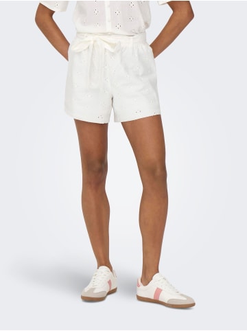 JDY Shorts in Cloud Dancer