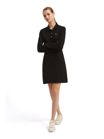 Polo Club Dress in Schwarz