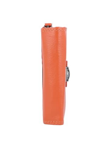 Greenburry Spongy Geldbörse Leder 9 cm orange
