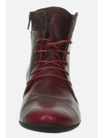 Think! Schnür-Stiefeletten für Damen in weinrot