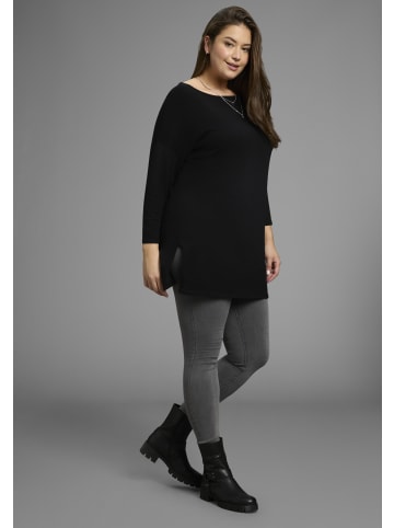 Laura Scott Longpullover in schwarz