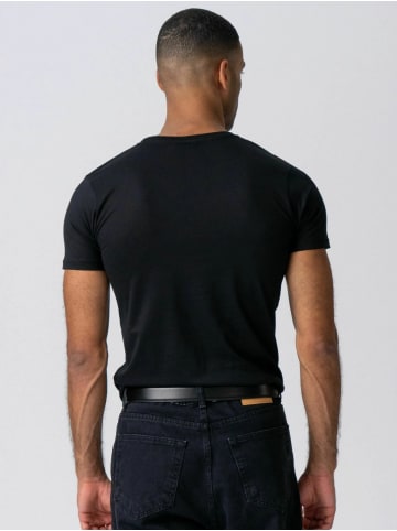 TeeShoppen T-Shirt Muscle in Black