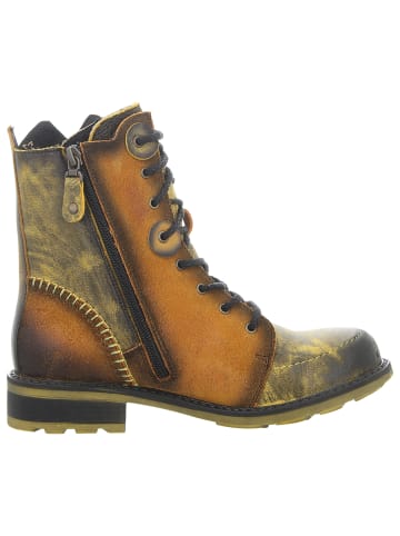 Maciejka Schnürstiefelette in grün