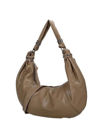 FREDs BRUDER Always With You Hobo - Schultertasche 48 cm (black) in muddy khaki