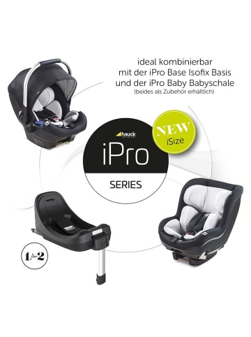 Hauck Reboard Kindersitz iPro Kids - i-Size in blau,silber