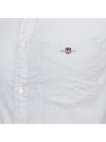 Gant Langarmhemd Reg Classic Oxford in weiss