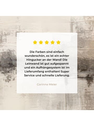 MuchoWow Leinwand bilder Abstrakte Kunst (BxH)