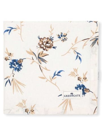 Greengate Stoffserviette UMA Beige mit Blumen