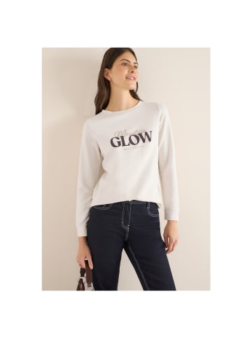 Cecil Langarmshirt in light greige