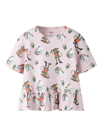 name it T-Shirt in Cradle Pink