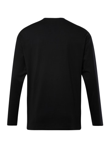 STHUGE Kurzarm T-Shirt in schwarz