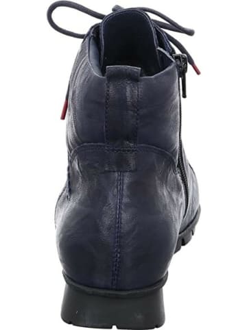 Think! Schnür-Stiefeletten in navy