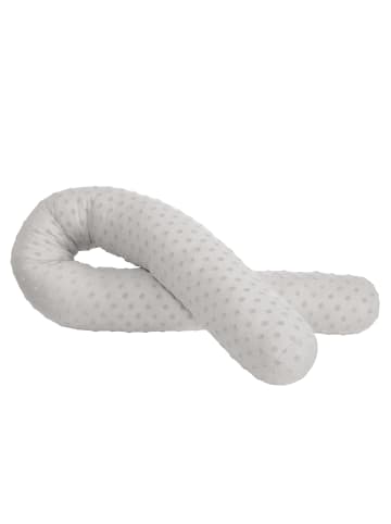 roba Bettschlange Babybett Nestchenschlange - 170 cm lang - hellgrau