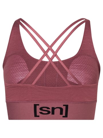 super.natural Merino Bra W SUPER TOP in Rosa