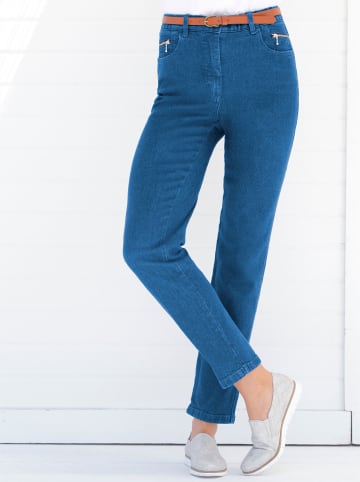 WITT WEIDEN Jeans in blue-stone-washed