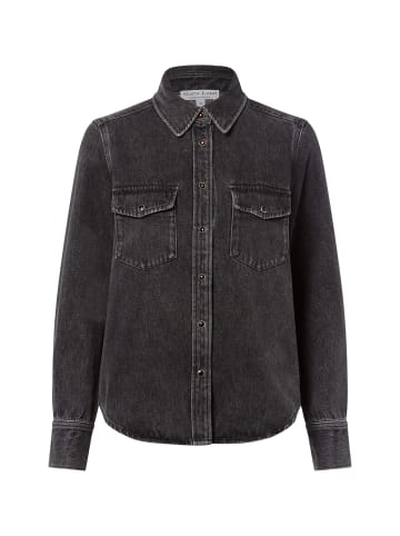 Marie Lund Jeansbluse in schwarz
