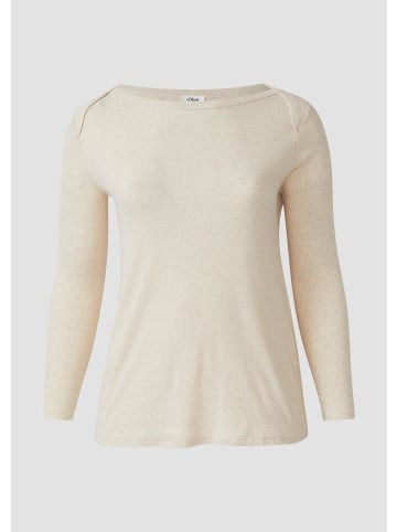 s.Oliver T-Shirt  in  81W9_beige