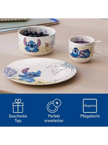 Villeroy & Boch 3er Set Kindergeschirr-Set Disney Stitch bunt in bunt