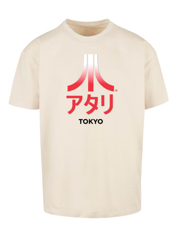 F4NT4STIC Oversize T-Shirt Atari Tokyo Retro Arcade Games in sand