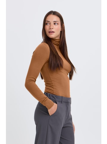 b. young Langarm PAMILA Slim fit in Toffee