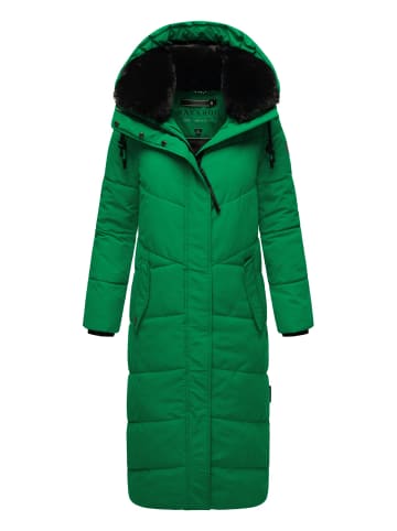 Navahoo Steppmantel Hingucker XIV in Smaragd Green