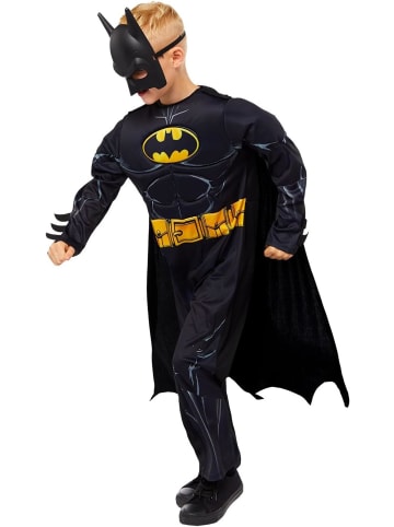 amscan Comic Batman Kostüm Kinder Jungen 4-6 Jahre Fasching Karneval