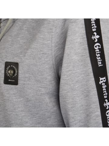 Roberto Geissini Basic Sweatjacke Grau