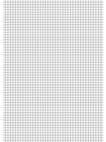 BRUNNEN Kanzleibogen kariert A3 gefalzt A4 Packung mit 50 Bogen