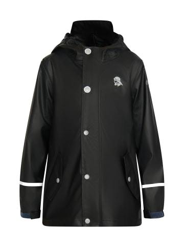 Schmuddelwedda Jungen Regenjacke Aus Recyceltem Material in Schwarz