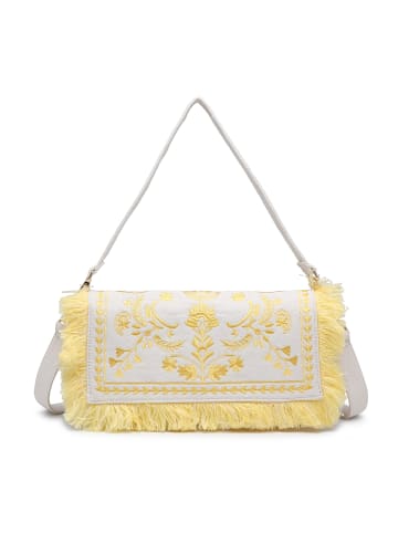 KASSANDRA Schultertasche in YELLOW