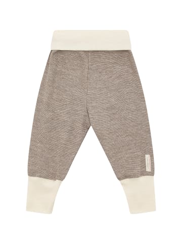 comazo earth Baby Hose mit Wolle-Seide in Nougat-Melange