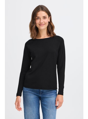 Oxmo Strickpullover OXKeana in Schwarz