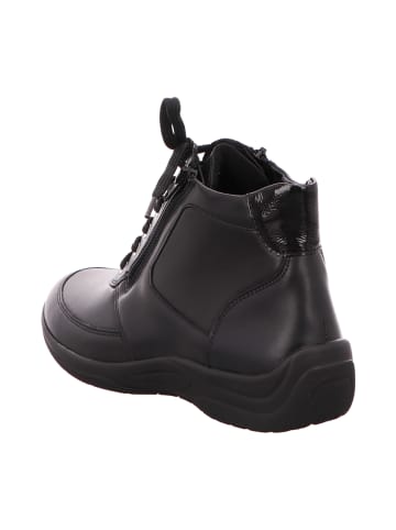 WALDLÄUFER Komfort Stiefeletten in Schwarz