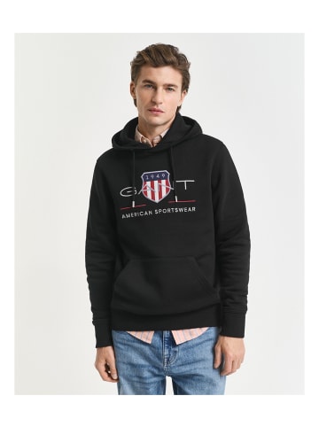 Gant Sweatshirt in Schwarz