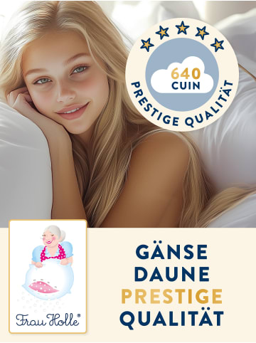 Frau Holle  PRIMA Ganzjahresbettdecke ''MEDIUM'' in Weiß