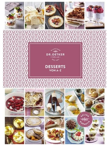 Dr. Oetker Desserts von A-Z