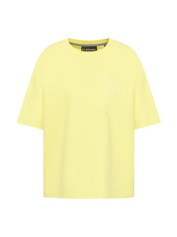 ELBSAND Sweatshirt  in Bright Yellow