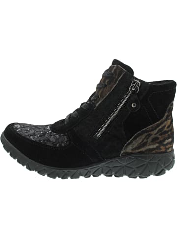 WALDLÄUFER Havy Schnürstiefelette Schwarz